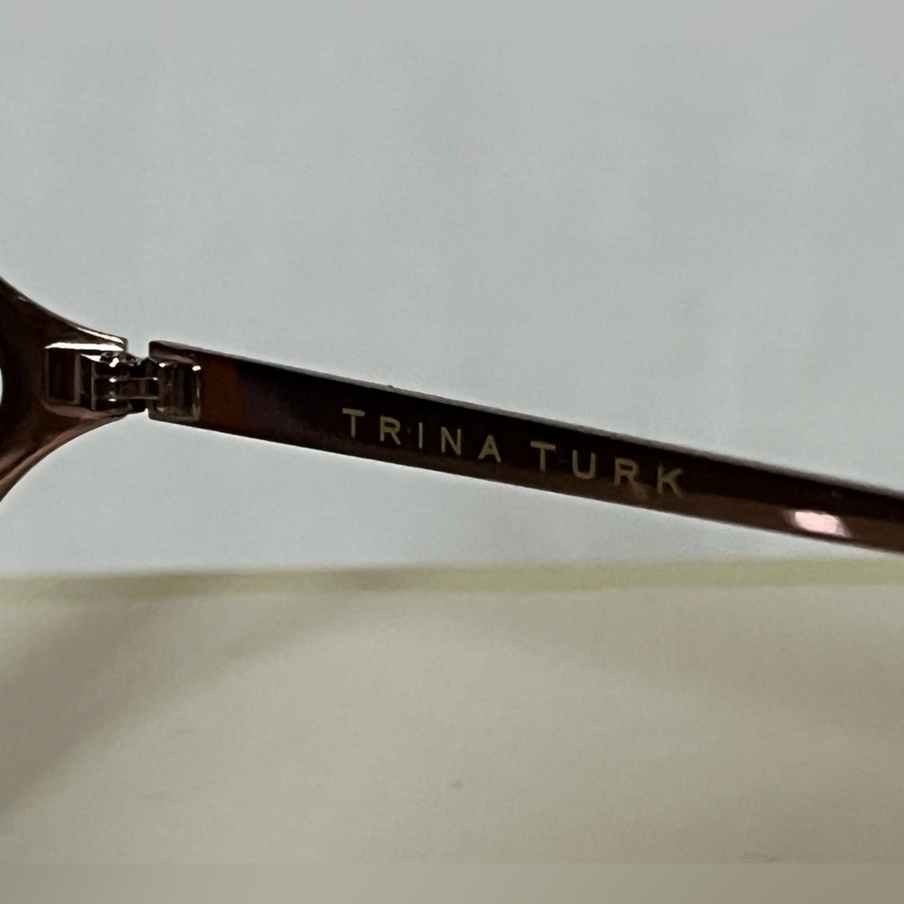 NWOT-Trina Turk “Assateague” Vented Oversize Butterfly Sunglasses- Sandbar -57mm - Picture 8 of 10